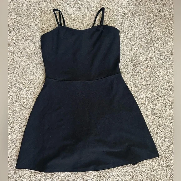 simple black cocktail dress Black Sexy Unique Velvet Rhinestone Prom Evening Dress main image 0